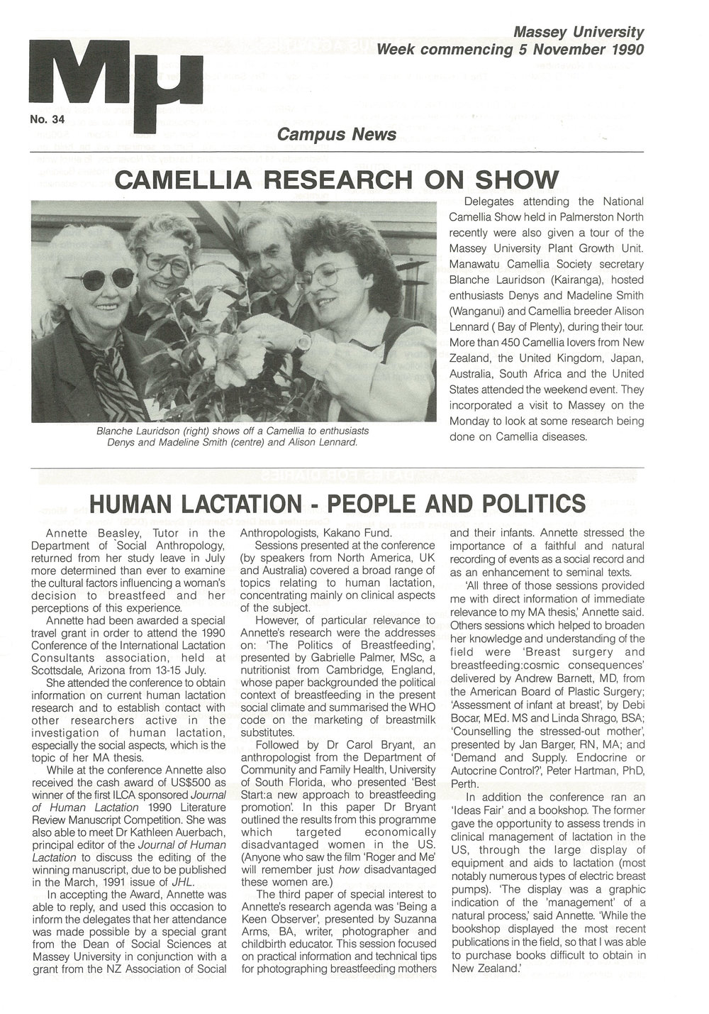 MU, 34, 5 November 1990