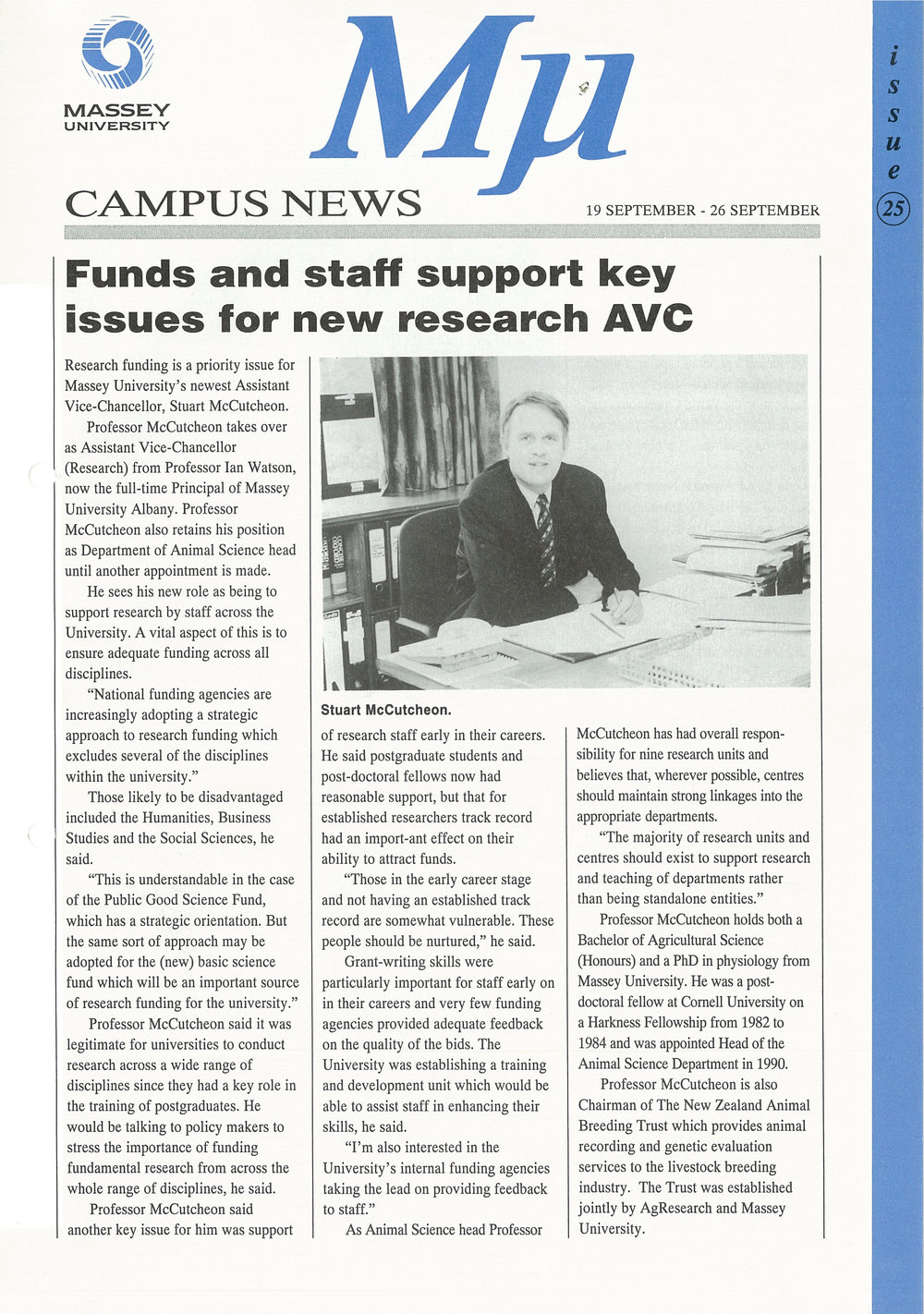 MU, 25, 19 September 1994