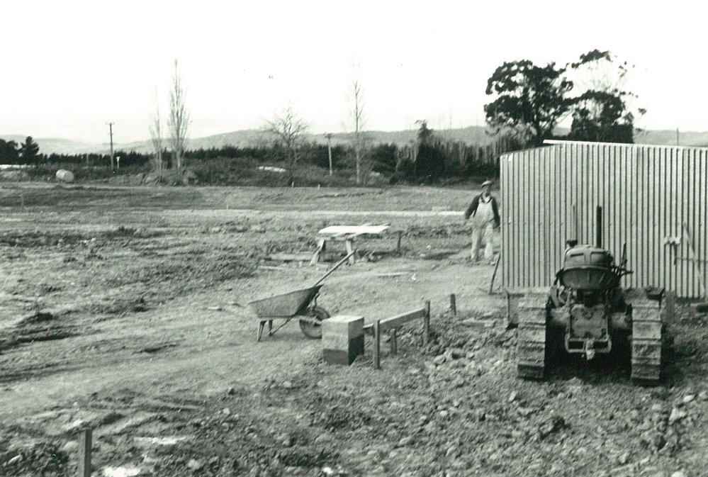 Veterinary Sciences Complex. Stage 2 (Tower) foundations, 21 June 1968
