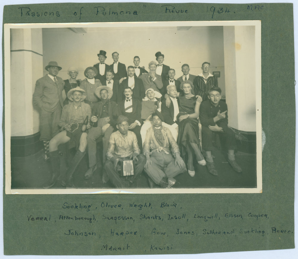 Cast of the Passions of Pulmona, 1934