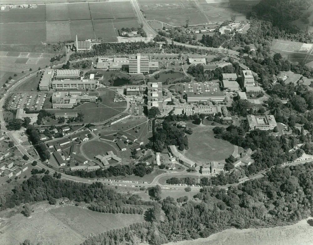 Massey University campus, 22 March 1982