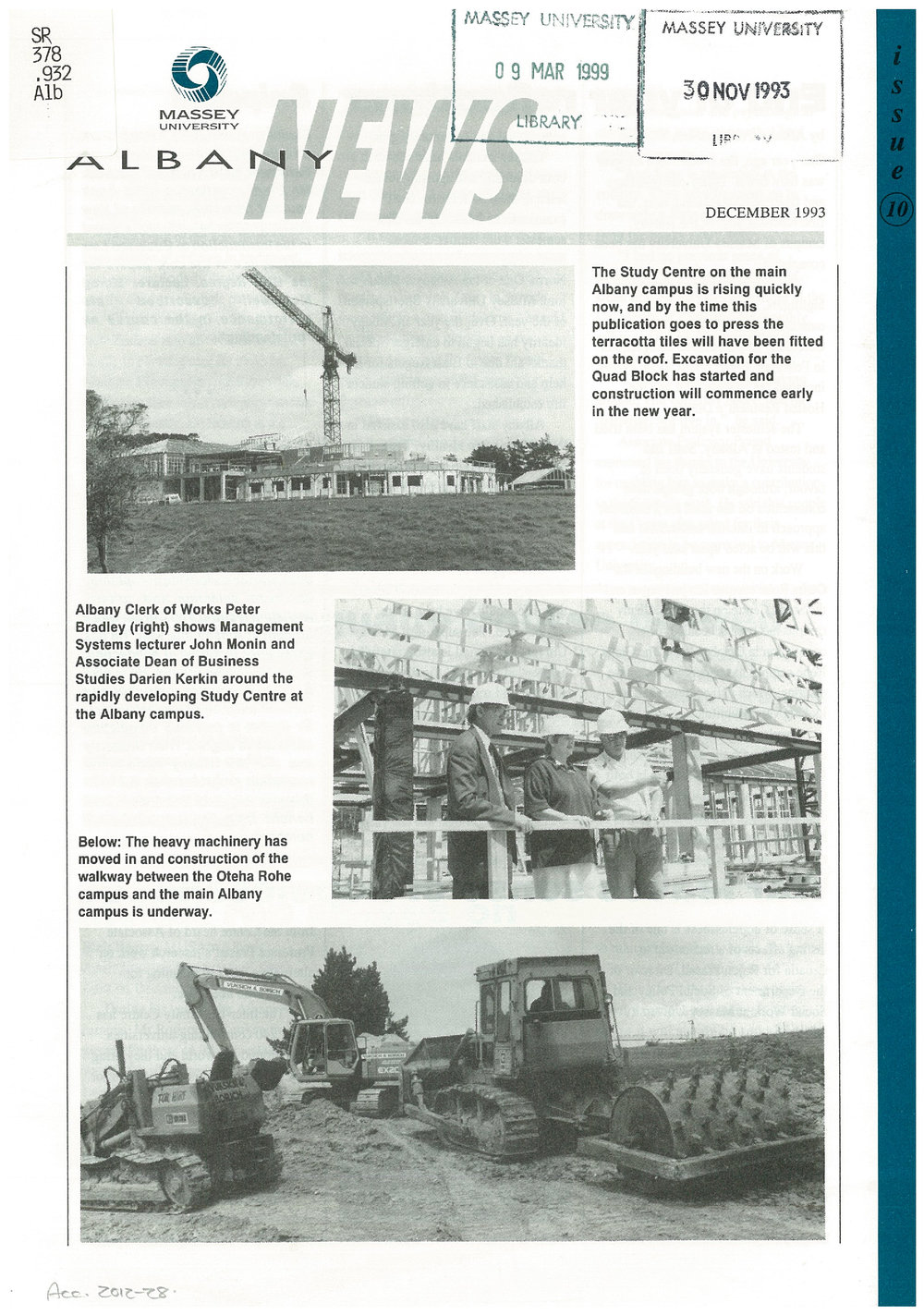 Albany News, Issue 10, December 1993