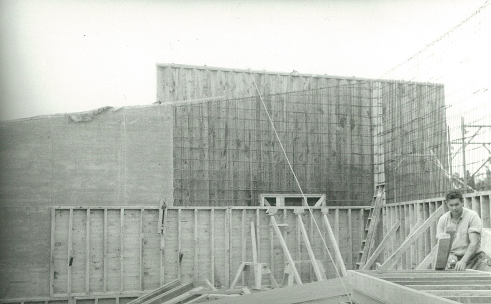 Science Towers. Construction of ground level, 12 December 1967