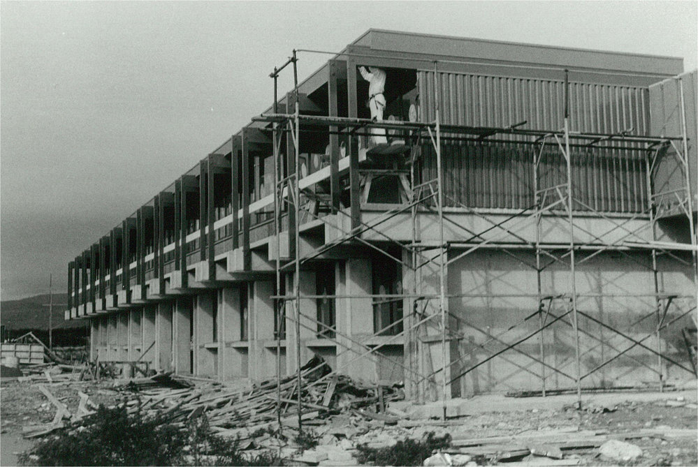 Agricultural Engineering Building. Construction, July 1972