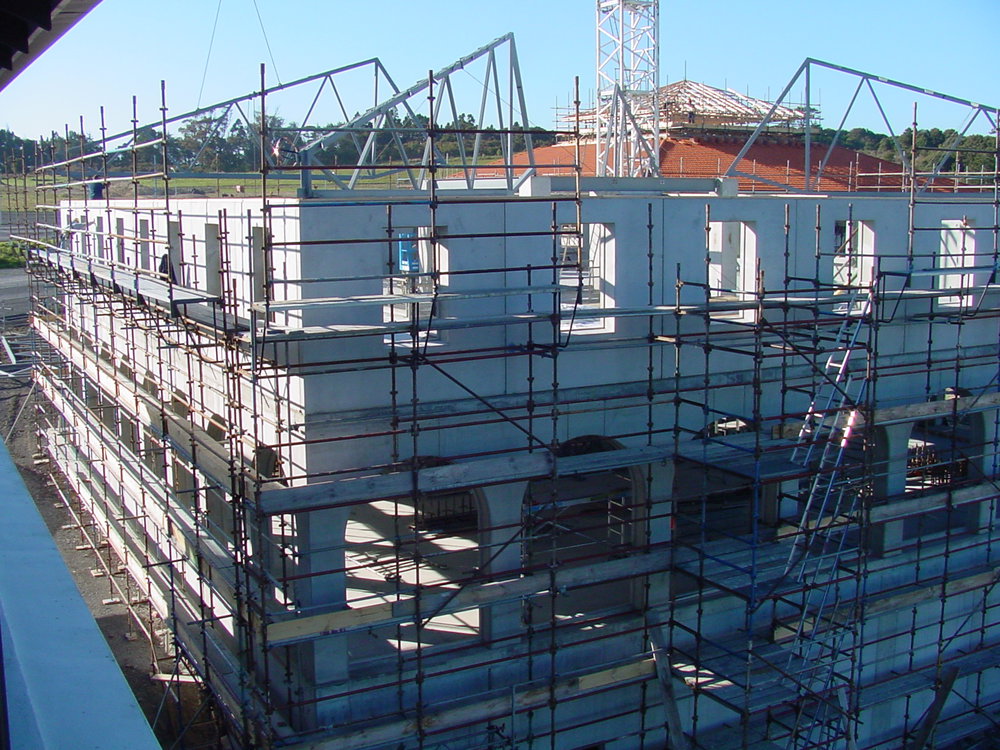 Library, Auckland campus. Construction, 2002