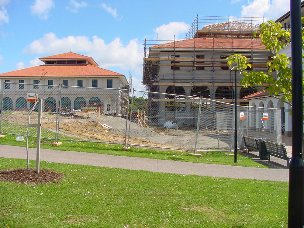 Library, Auckland campus. Construction, 2002