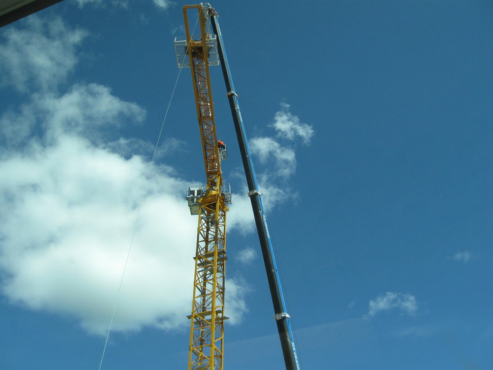 Library, Auckland campus. Library Extension, construction, November 2008