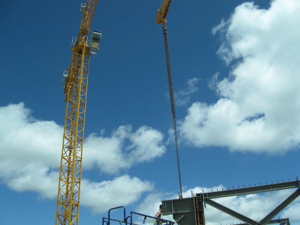 Library, Auckland campus. Library Extension, construction, December 2008