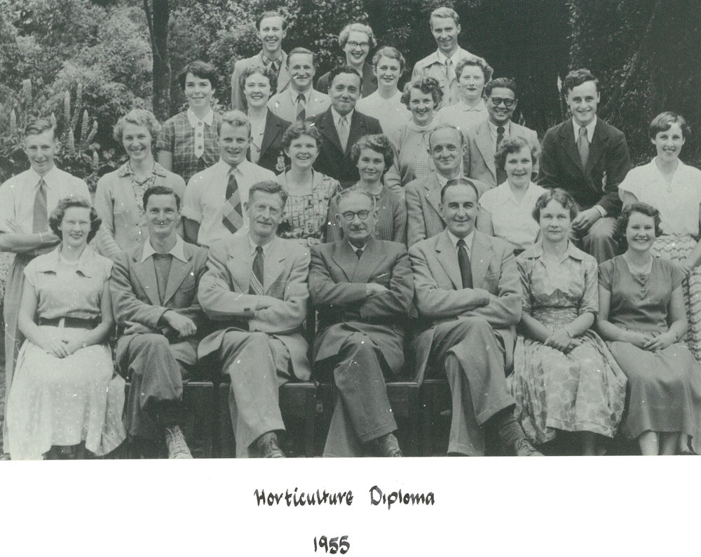 Diploma in Horticulture, 1955
