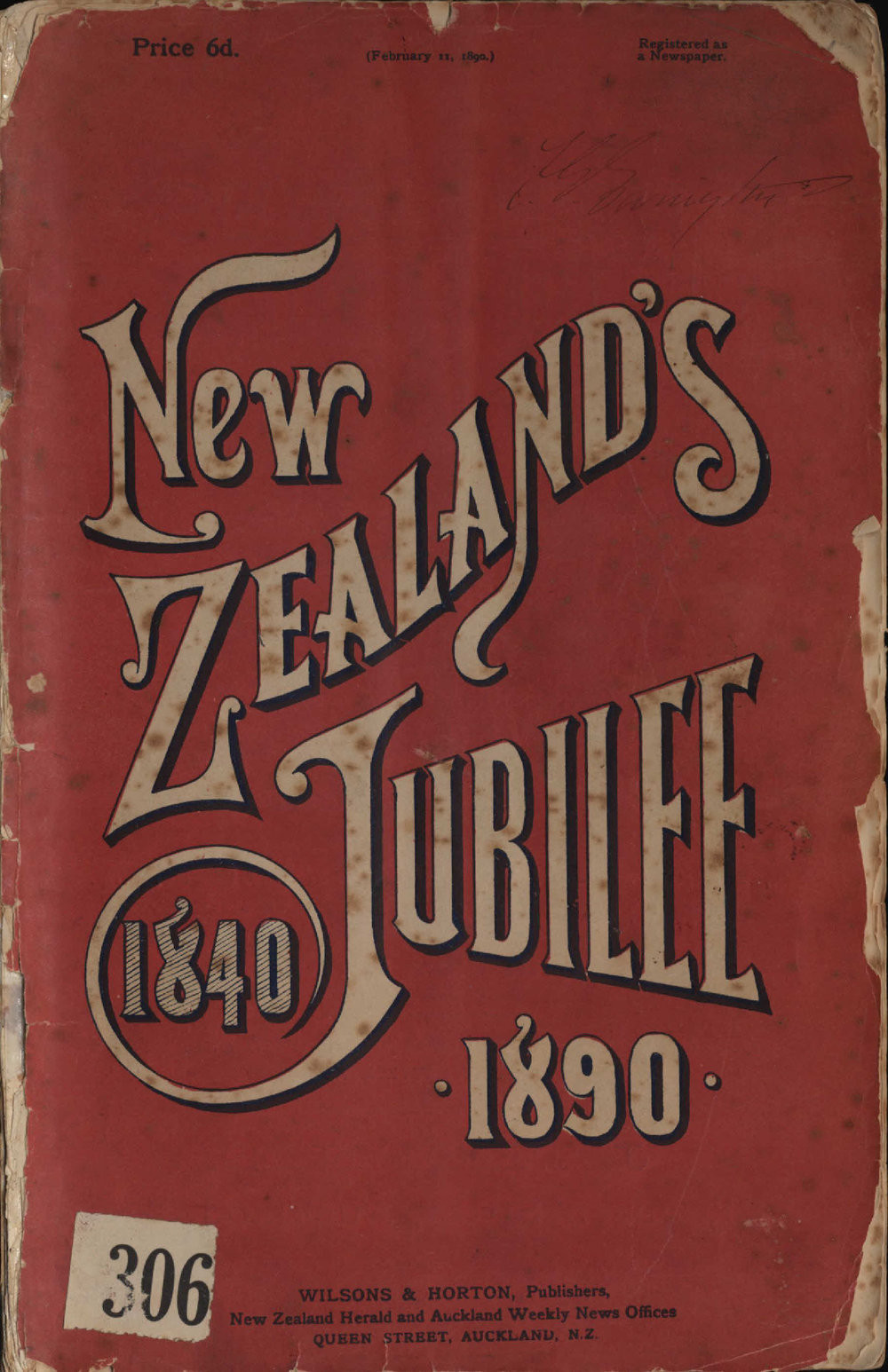New Zealand's jubilee 1840&mdash;1890