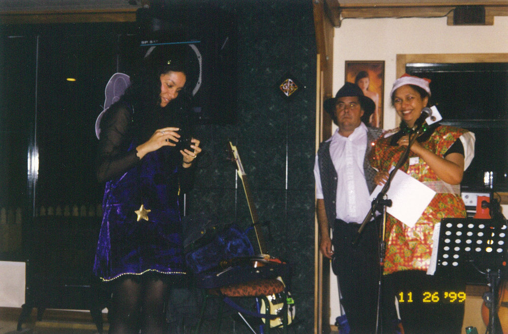 Turitea Library Christmas function, 1999