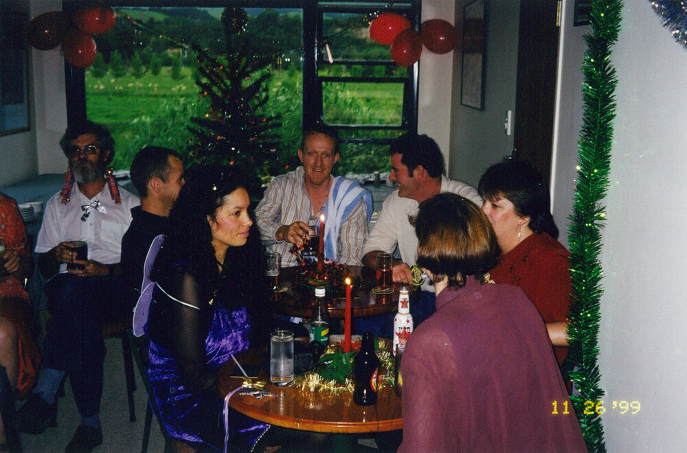 Turitea Library Christmas function, 1999