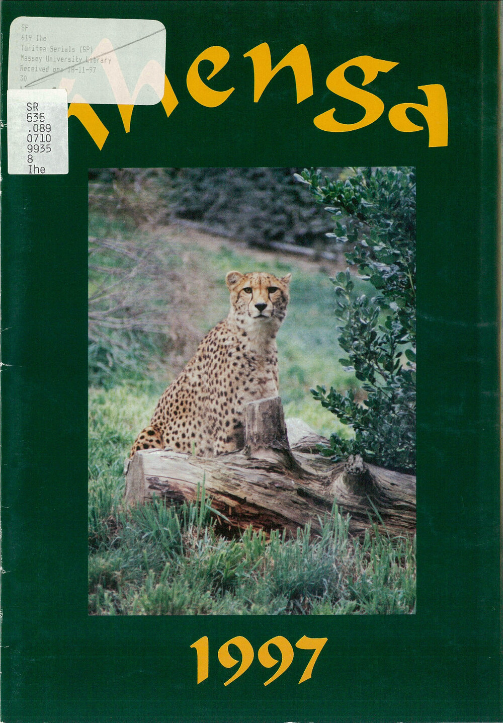 Ihenga, 29, 1997
