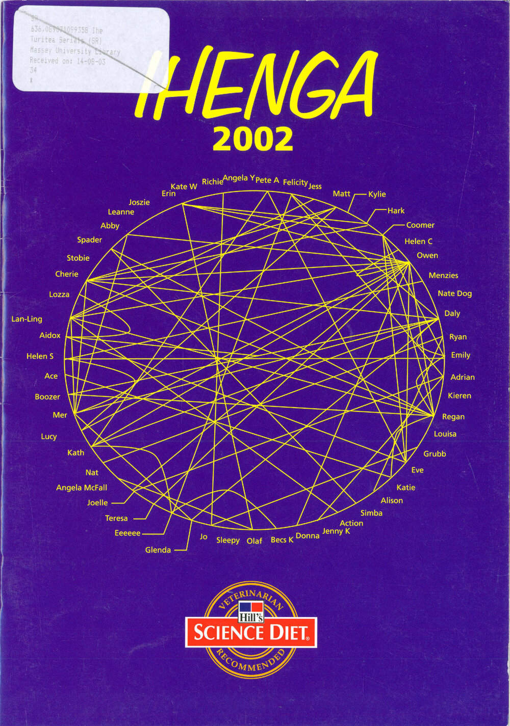Ihenga, 34, 2002