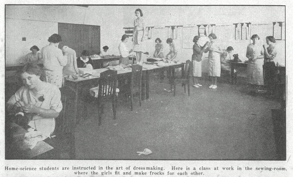 Homemakers' Course, 1939-1940