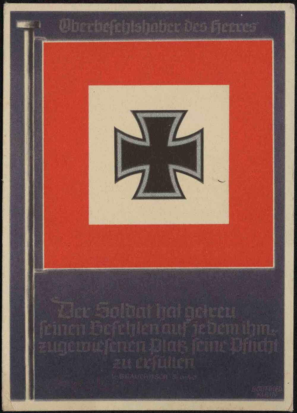 Oberkommando des Heeres Command flag