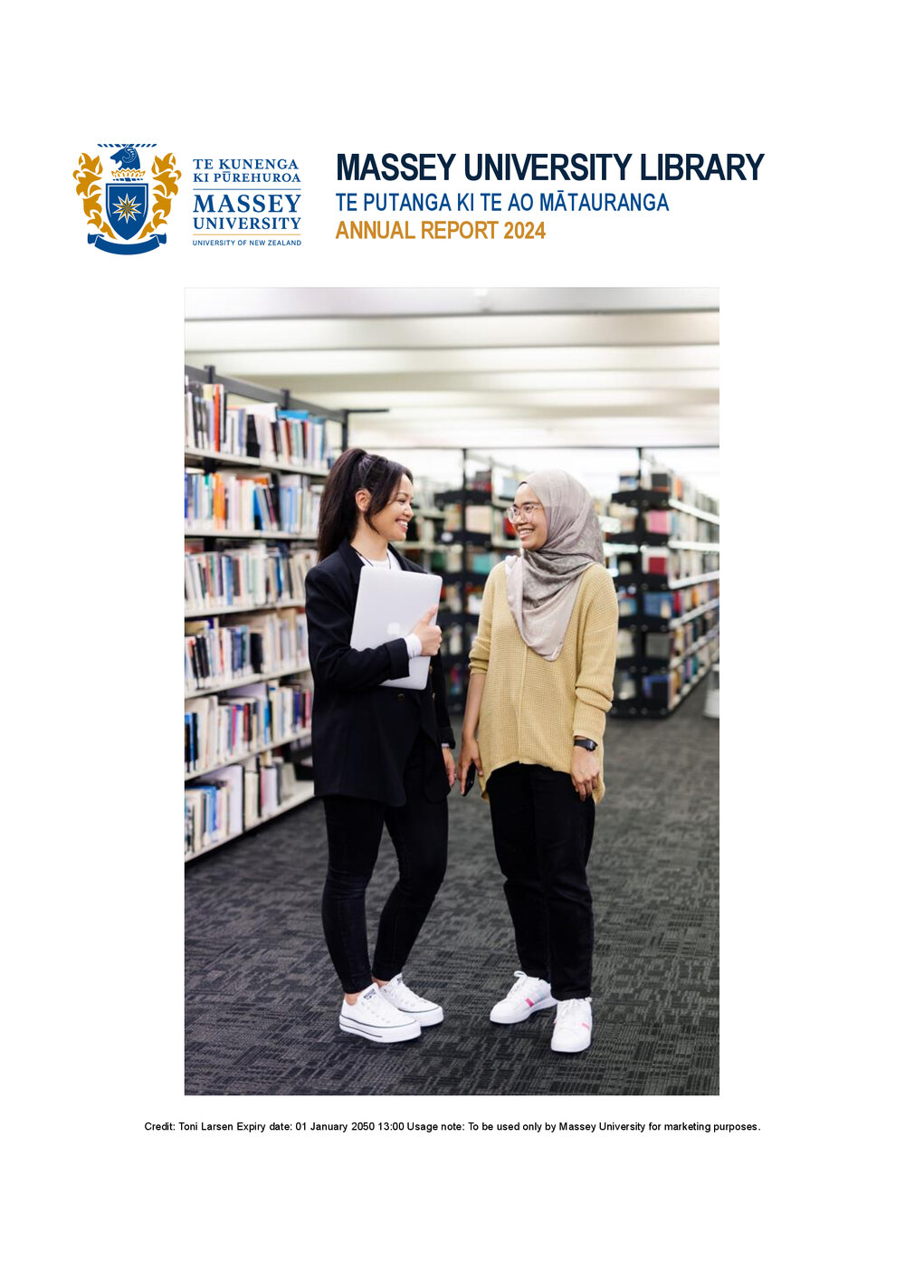 Massey University Library Annual Report, 2024