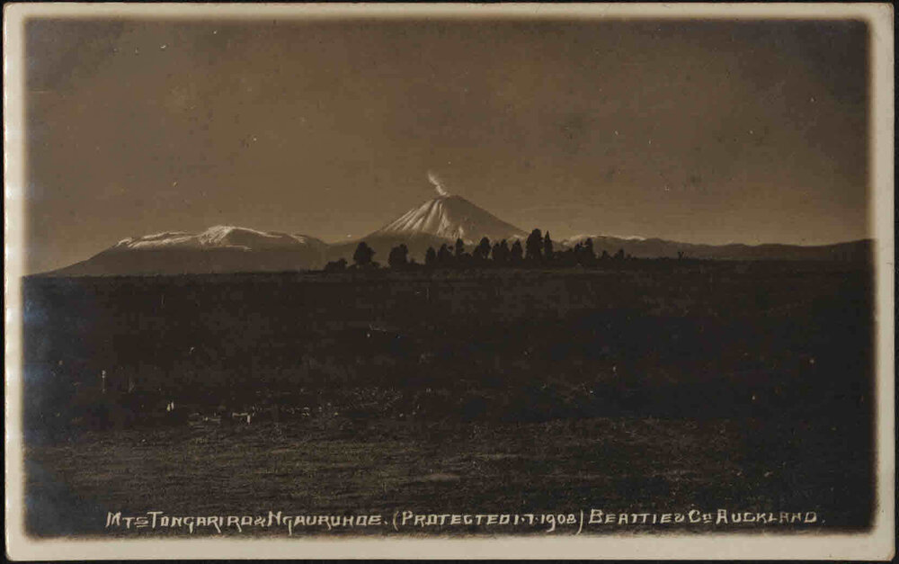 Mts Tongariro &amp; Ngauruhoe