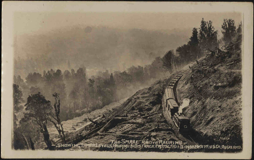 The Spiral above Raurimu