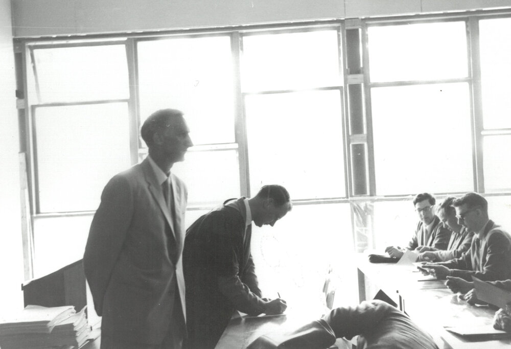Palmerston North University College staff and students, 14 March 1960