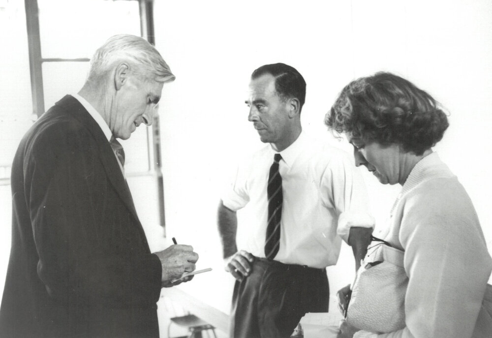 Palmerston North University College staff, circa March 1960