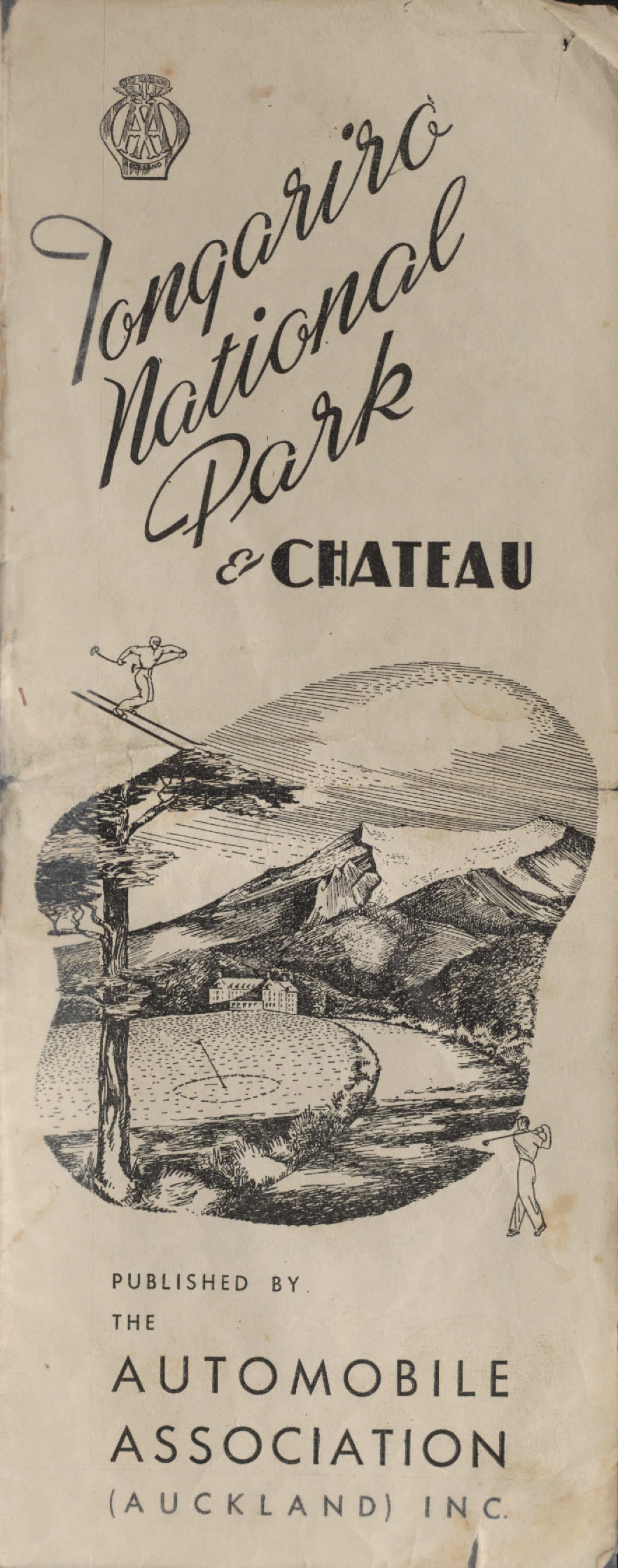Tongariro National Park and Chateau map and information