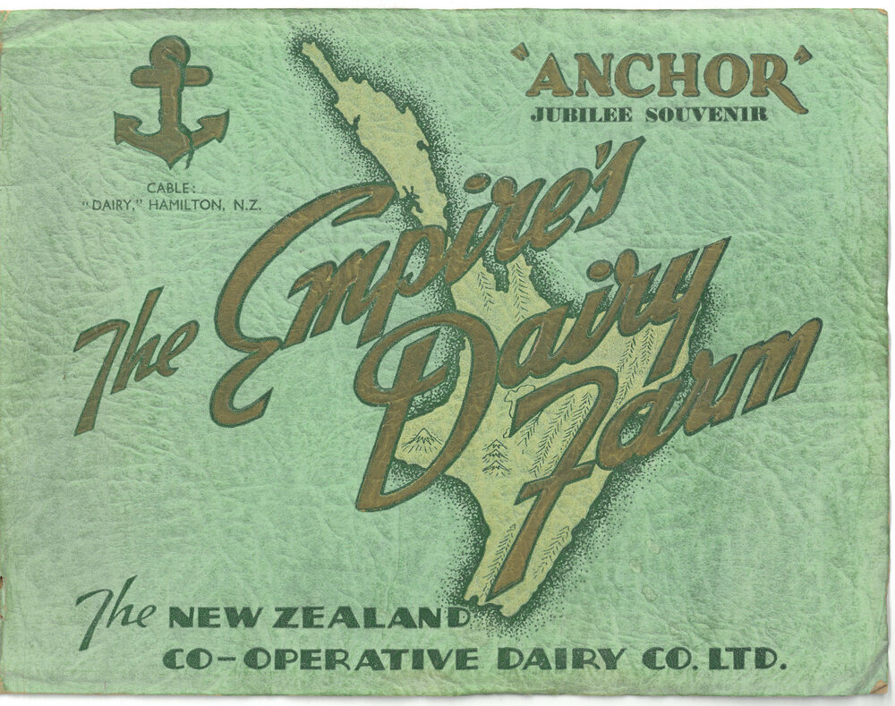 The Empire&rsquo;s Dairy Farm. Anchor Jubilee Souvenir issue, 1886-1936