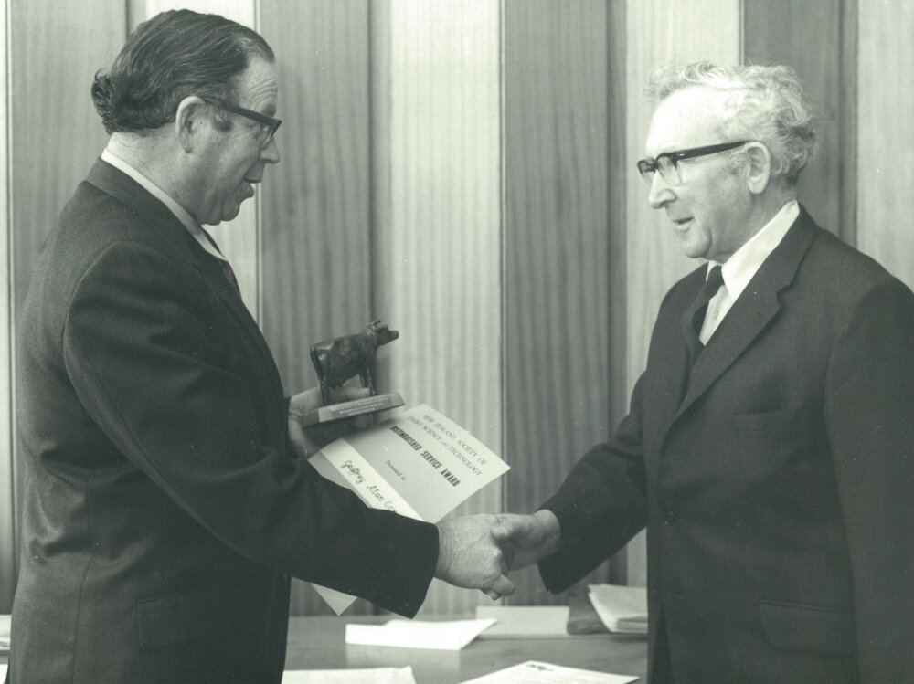 Distinguished Service Award, Geoffrey Alan Cox, 1979