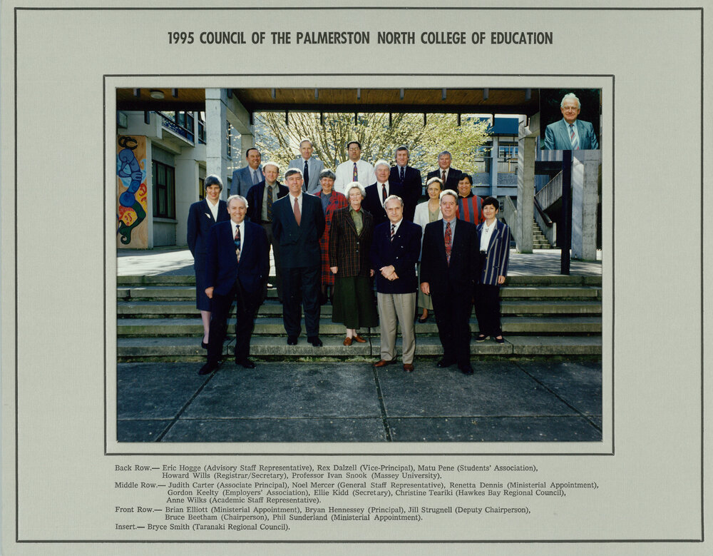 Palmerston North College of Education. Council, 1995