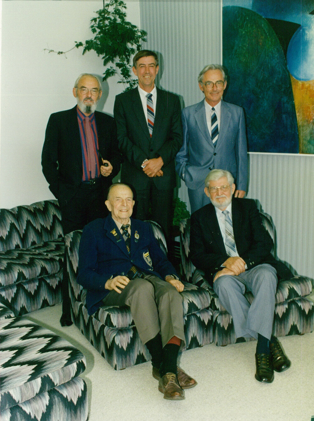 Palmerston North College of Education. Five principals, 1956-1995