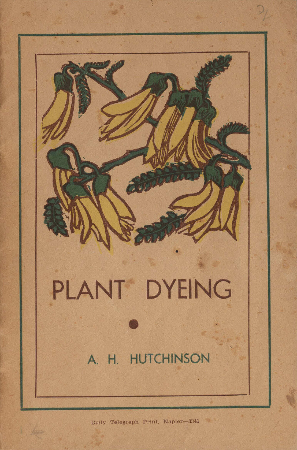 Plant Dyeing: reprints and repetitions