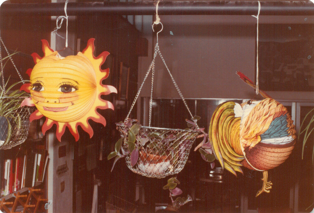 Wellington Polytechnic. Block 5, library decorations, May 1982