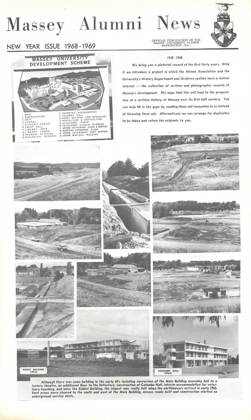 Massey Alumni News, 1968-1969