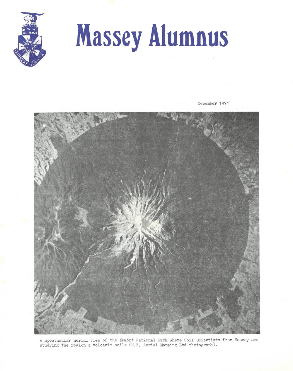 Massey Alumnus, December 1974