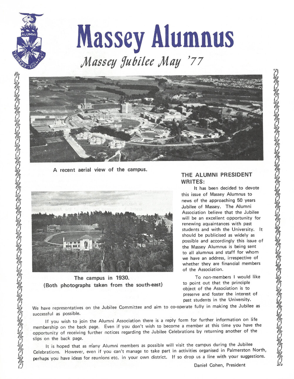 Massey Alumnus - Massey Jubilee May &lsquo;77, May 1977