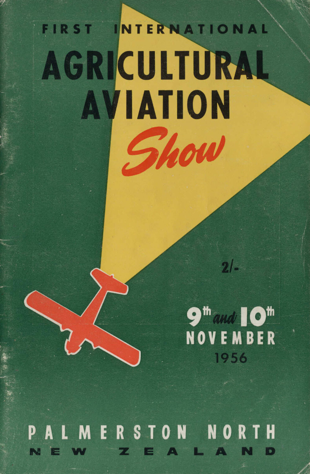 The first International Agricultural Aviation Show at Milson Airport, Palmerston North, 1956