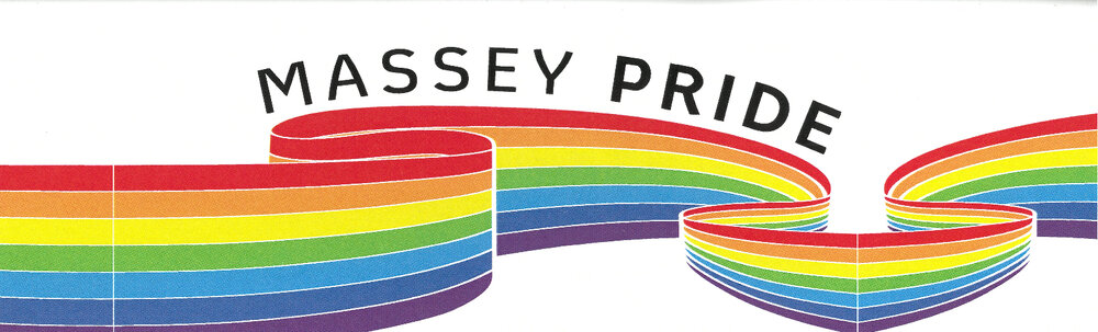 Out&amp;About@Massey. Massey Pride bookmark, 2015