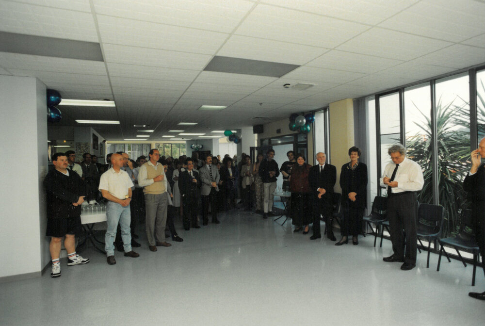 Wellington Polytechnic. Bob Bubendorfer farewell, 1997