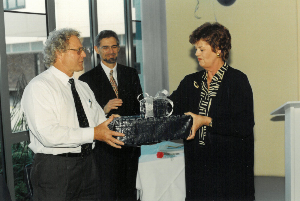 Wellington Polytechnic. Bob Bubendorfer farewell, 1997