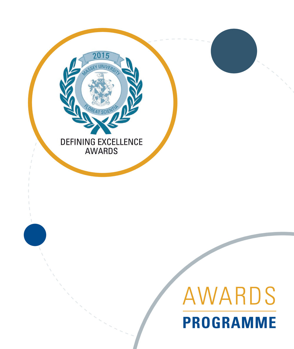 Defining Excellence Awards Programme, 2015