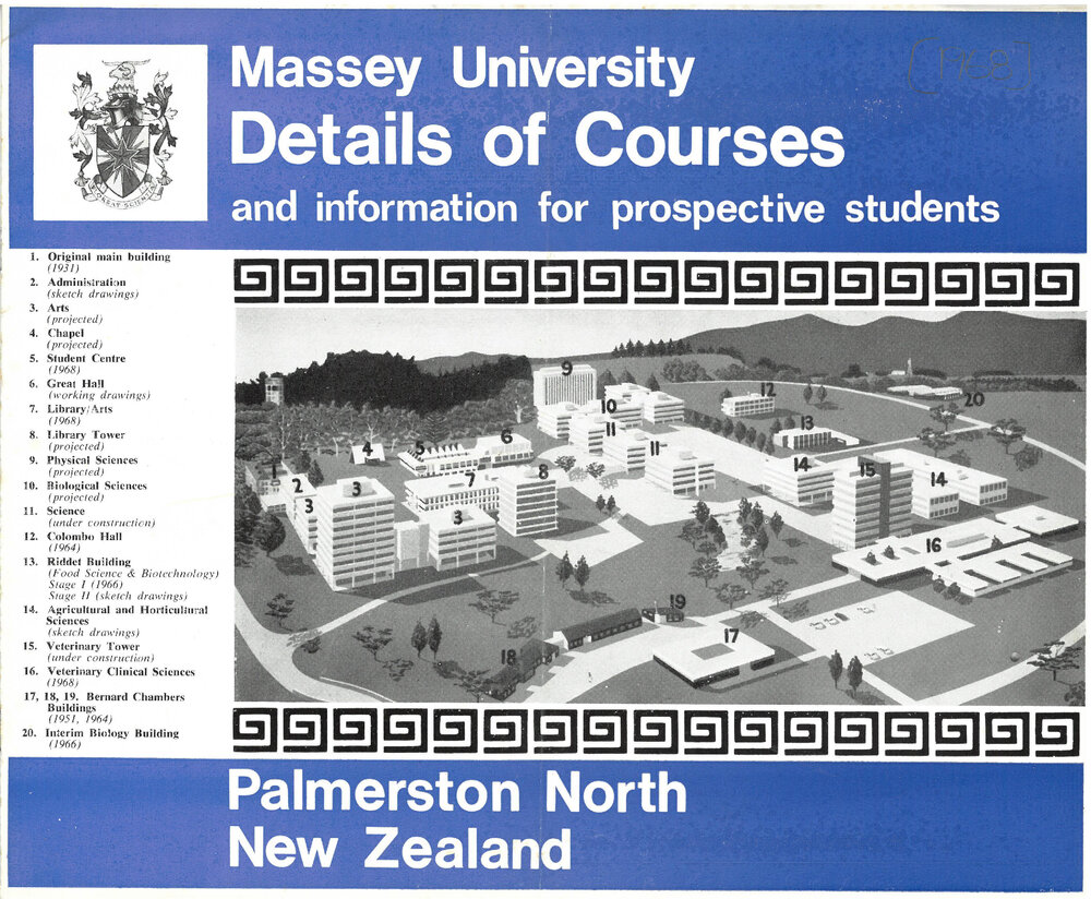Details of Courses, 1968