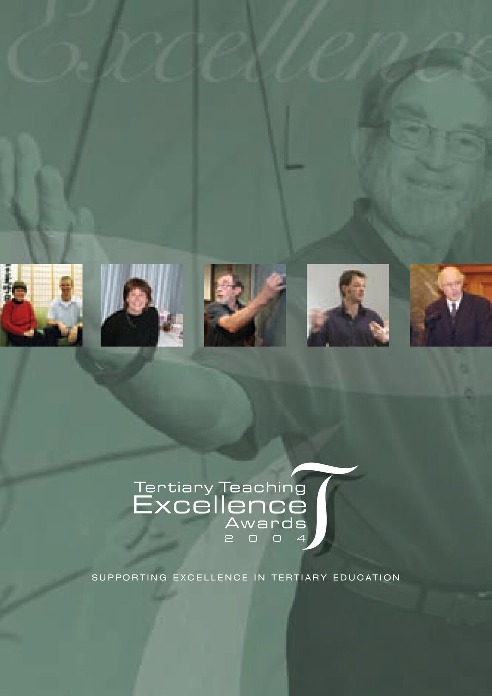 Tertiary Teaching Excellence Awards profile booklet, 2004