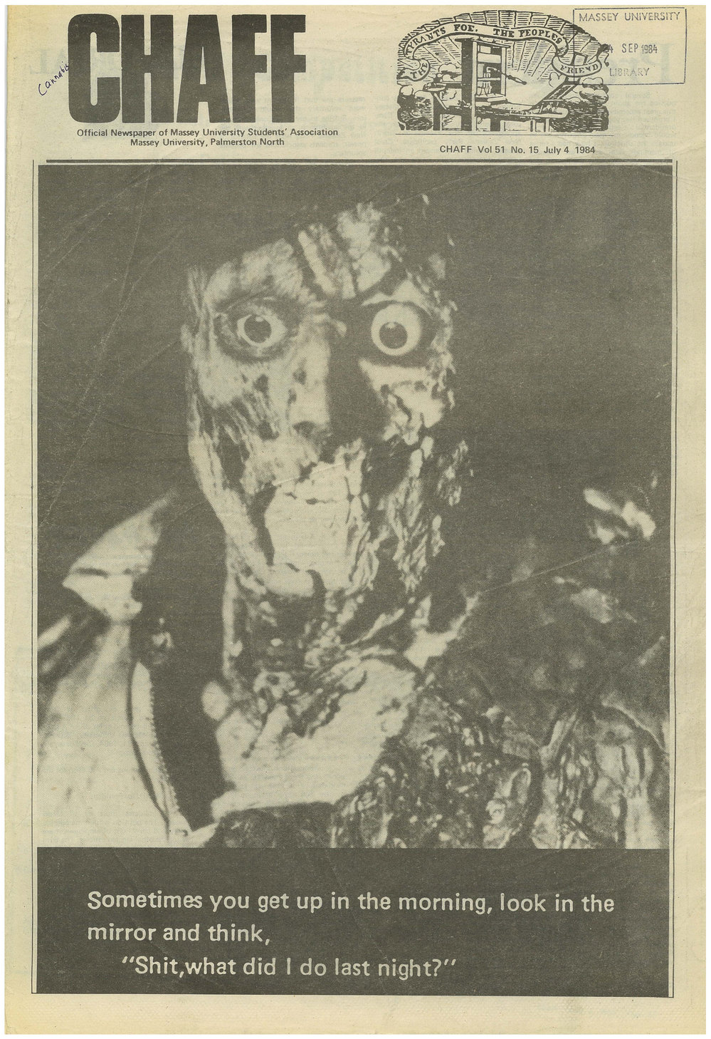 Chaff, 51(15), 1984-07-04