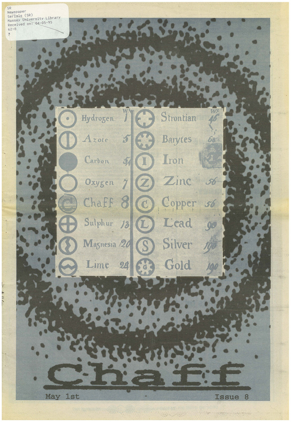 Chaff, 62(8), 1995-05-01