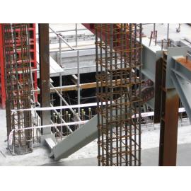 Library, Auckland campus. Library Extension, construction, February 2009