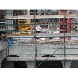 Library, Auckland campus. Library Extension, construction, March 2009