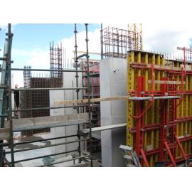 Library, Auckland campus. Library Extension, construction, March 2009