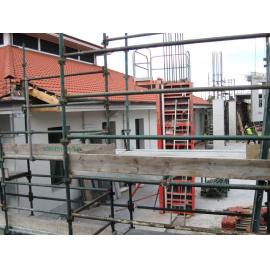 Library, Auckland campus. Library Extension, construction, March 2009