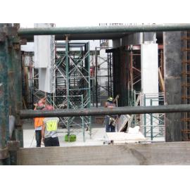 Library, Auckland campus. Library Extension, construction, March 2009