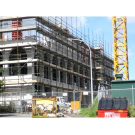 Library, Auckland campus. Library Extension, construction, March 2009